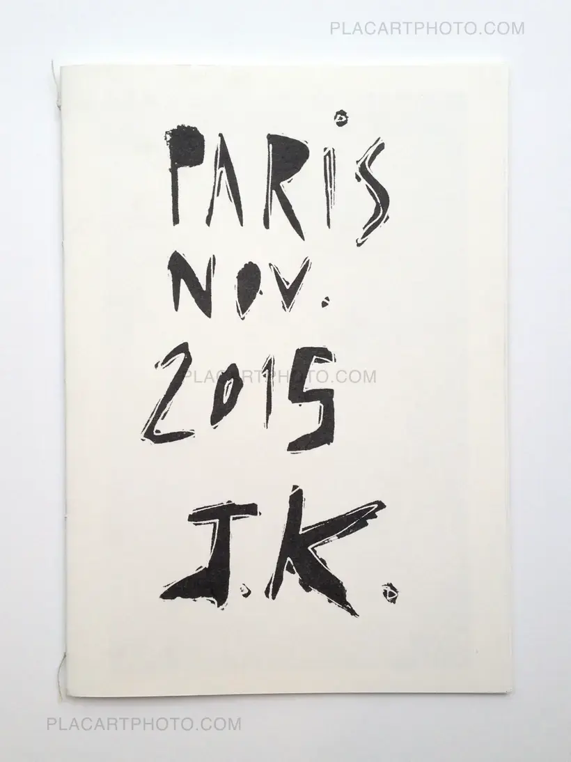 Joakim Kocjancic – Paris Nov. 2015 (WITH PRINT ONLY 50 COPIES)
