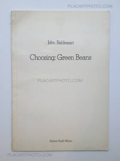 John Baldessari,Choosing : Green Beans John Baldessari,Choosing : Green Beans