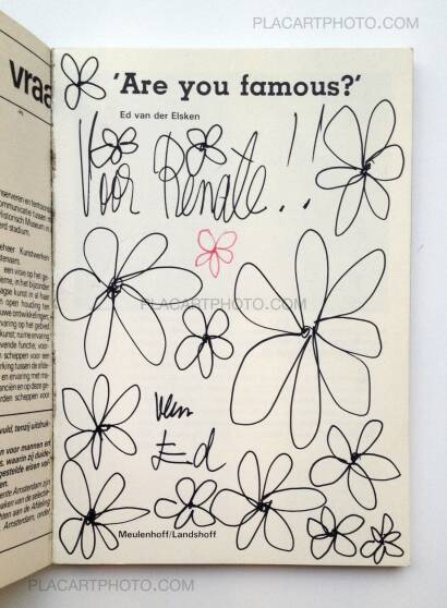 Ed van der Elsken,Are you famous ? (dedicated with drawing!) Ed van der Elsken,Are you famous ? (dedicated with drawing!)