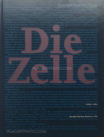 Gosbert Adler,Die Zelle (SIGNED) Gosbert Adler,Die Zelle (SIGNED)