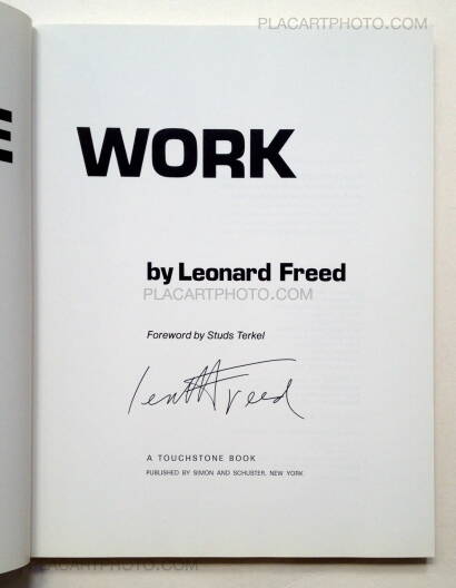 Leonard Freed,Police Work (Signed) Leonard Freed,Police Work (Signed)
