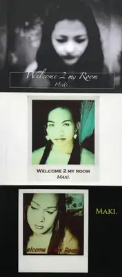 Maki – 08) Welcome 2 my room (3 books signed)