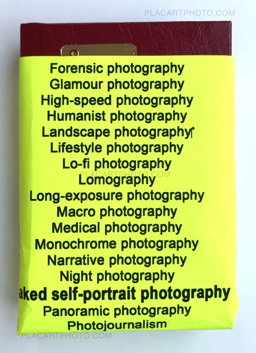 Lukas Birk – The Penis and Vagina Selfie Book 2.0 (Limited edition of 100, signed and numbered)