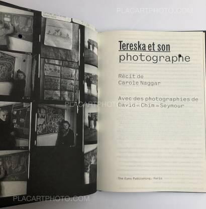 Carole Naggar,TERESKA ET SON PHOTOGRAPHE: UN RECIT (Sealed copy)