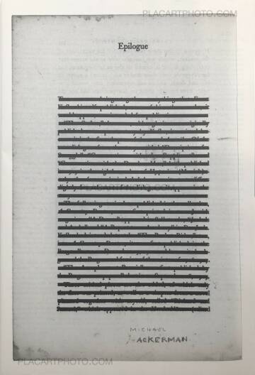 Michael Ackerman,Epilogue Michael Ackerman,Epilogue