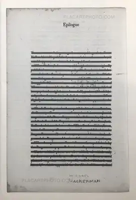 Michael Ackerman – Epilogue