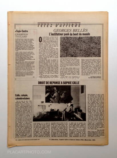 Sophie Calle,L'Homme au carnet Sophie Calle,L'Homme au carnet