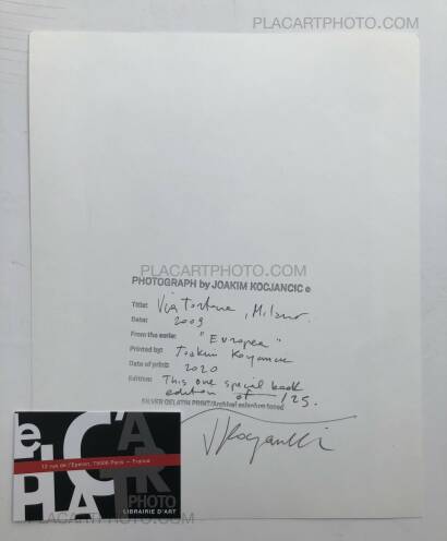 Joakim Kocjancic,Europea (Special edition with print) Joakim Kocjancic,Europea (Special edition with print)