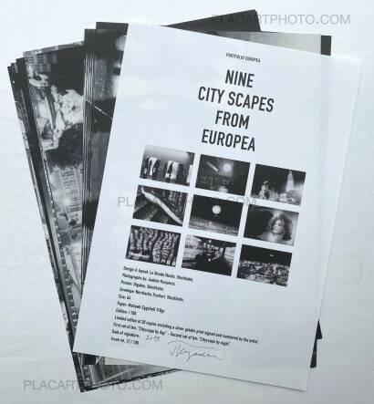 Joakim Kocjancic,Nine City Scapes From Europea (limited edition of 100) Joakim Kocjancic,Nine City Scapes From Europea (limited edition of 100)