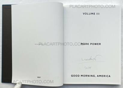 Mark Power,Good Morning, America (Volume III) (Signed copy) Mark Power,Good Morning, America (Volume III) (Signed copy)