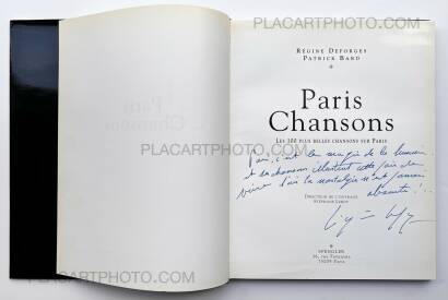 Patrick Bard,Paris Chansons : Les 100 Plus belles chansons sur Paris (INSCRIBED COPY) Patrick Bard,Paris Chansons : Les 100 Plus belles chansons sur Paris (INSCRIBED COPY)