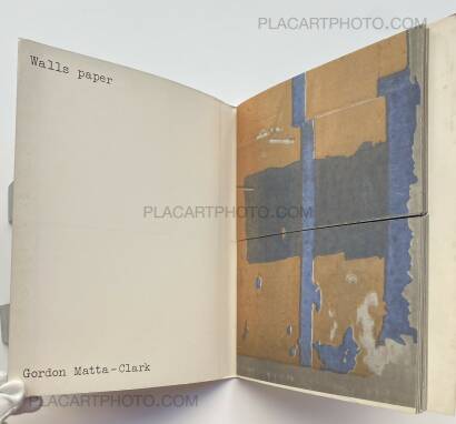 Gordon Matta-Clark,Walls Paper Gordon Matta-Clark,Walls Paper
