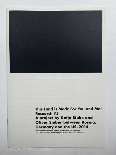 Katja Stuke & Oliver Sieber,You and Me: A project between Bosnia, Germany, and the US, 2014