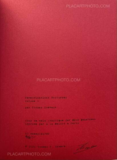Thomas Cheveux,Pérégrinations Nocturnes vols 1, 2 & 3 (Signed edt of 50) Thomas Cheveux,Pérégrinations Nocturnes vols 1, 2 & 3 (Signed edt of 50)