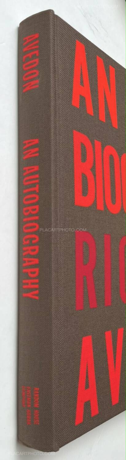 Richard Avedon,An Autobiography (SIGNED AND DEDICATED to a famous printer)