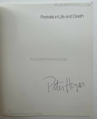 Peter Hujar,Portraits in Life and Death (SIGNED)