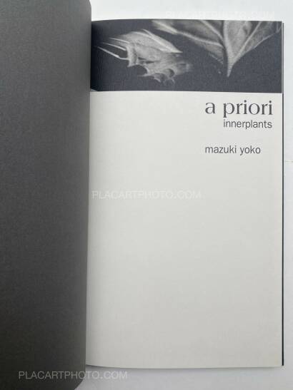 Mazuki Yoko,a priori innerplants (Signed)