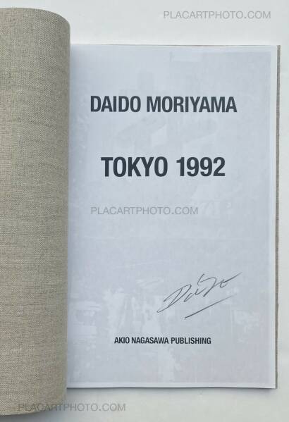 Daido Moriyama,TOKYO 1992 (SIGNED)