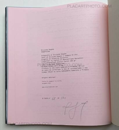 Riccardo Dogana,Panopticon (SIGNED, edt of 130) Riccardo Dogana,Panopticon (SIGNED, edt of 130)