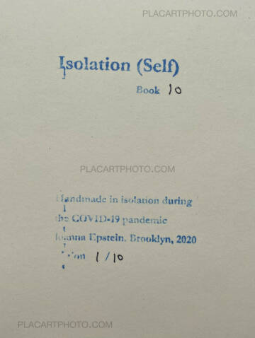 Joanna Epstein,Isolation (Self) (NUMBERED, edt of 10) Joanna Epstein,Isolation (Self) (NUMBERED, edt of 10)