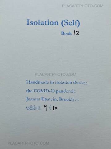 Joanna Epstein,Isolation (Self) (NUMBERED, edt of 10) Joanna Epstein,Isolation (Self) (NUMBERED, edt of 10)