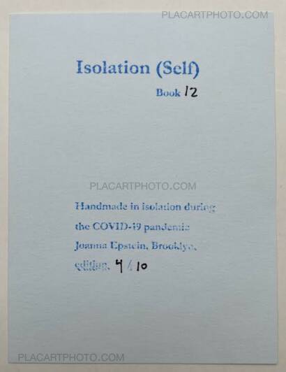 Joanna Epstein,Isolation (Self) (NUMBERED, edt of 10) Joanna Epstein,Isolation (Self) (NUMBERED, edt of 10)