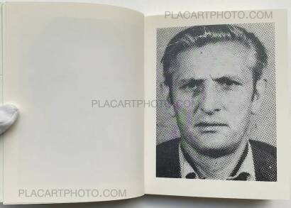 Luc Delahaye,mémo (with two portraits on photo film)