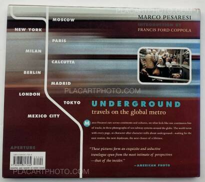 Marco Pesaresi,UNDERGROUND travels on the global metro Marco Pesaresi,UNDERGROUND travels on the global metro