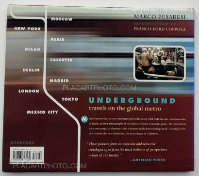 Marco Pesaresi,UNDERGROUND travels on the global metro