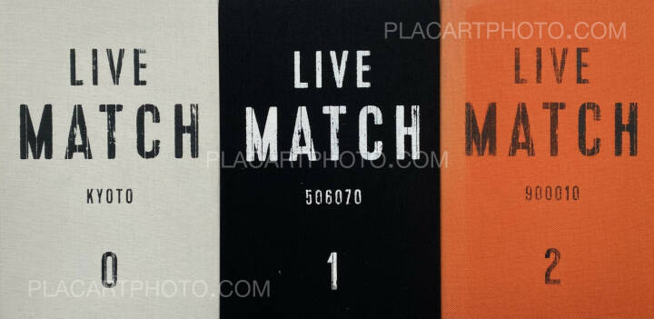 Collective LIVE MATCH Complete set of 3 signed and numbered of  