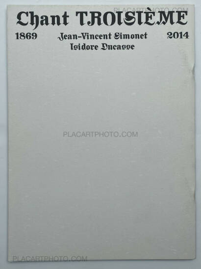 Jean-Vincent Simonet,Les Chants de Maldoror (Complete set of 6 booklets) Jean-Vincent Simonet,Les Chants de Maldoror (Complete set of 6 booklets)