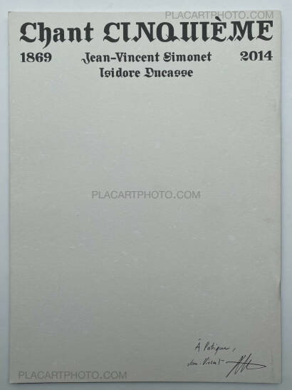 Jean-Vincent Simonet,Les Chants de Maldoror (Complete set of 6 booklets) Jean-Vincent Simonet,Les Chants de Maldoror (Complete set of 6 booklets)