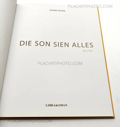 Viviane Sassen,Die Son Sien Alles (First edt)