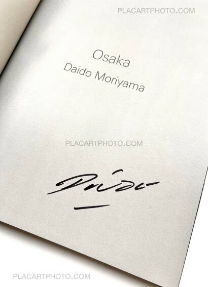 Daido Moriyama,Osaka (Signed)
